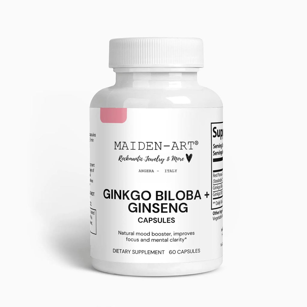 Ginkgo Biloba + Ginseng - Brain Health & Energy Supplement