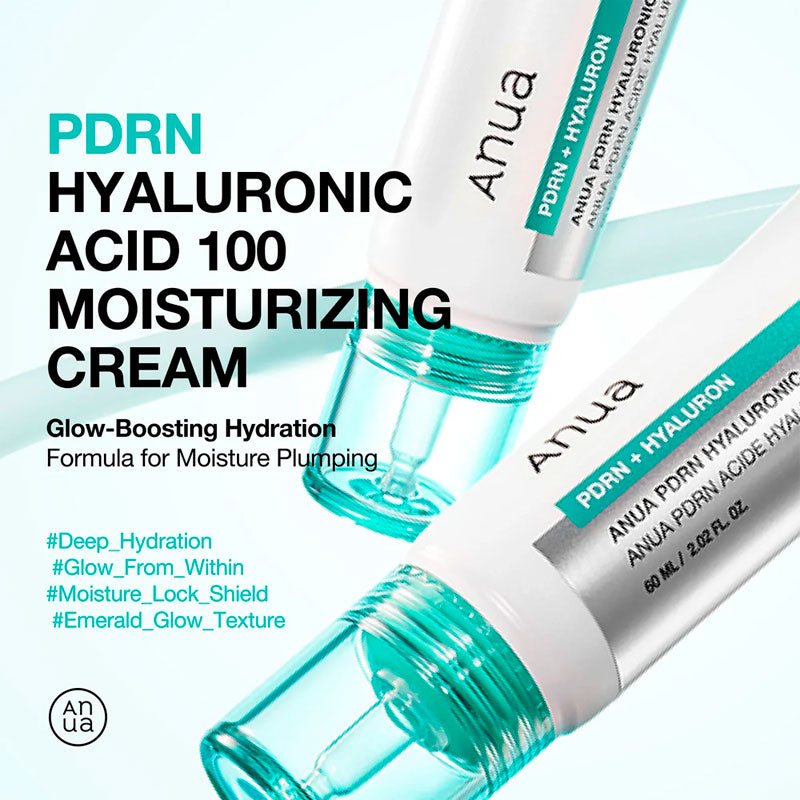 Anua PDRN Cream - 10-Layer Hyaluronic Acid Hydrating Korean Cream 60ml