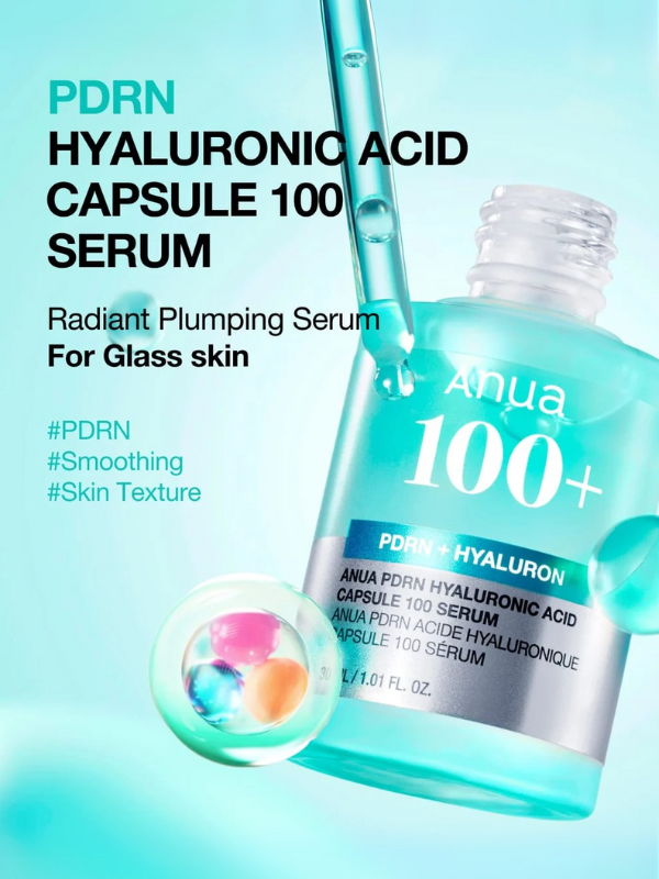 Anua PDRN Serum - 11-Layer Hyaluronic Acid Capsule Serum 30ml