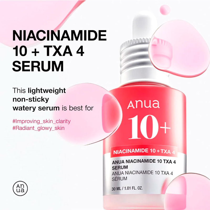 Anua Niacinamide 10% Serum - Dark Spot Treatment with TXA & Arbutin 30ml