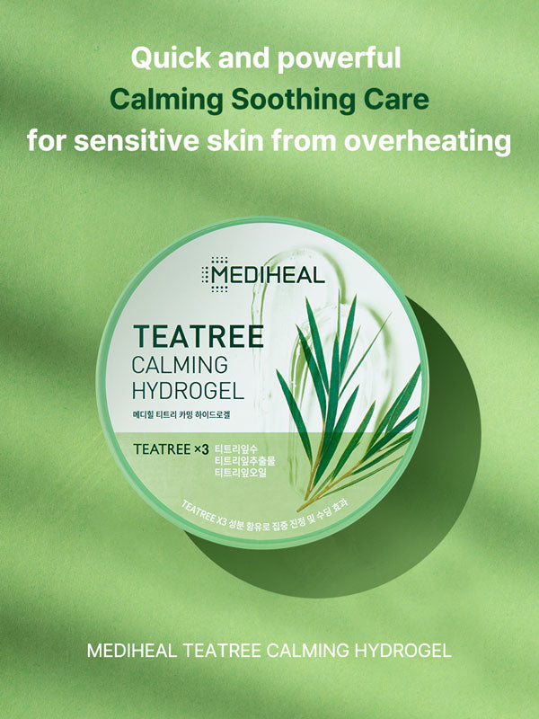 Mediheal Tea Tree Hydrogel - Soothing Moisturizer Face Body 300ml