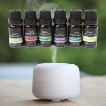 Therapeutic Grade Essential Oil Set - 100% Pure 6-Pack