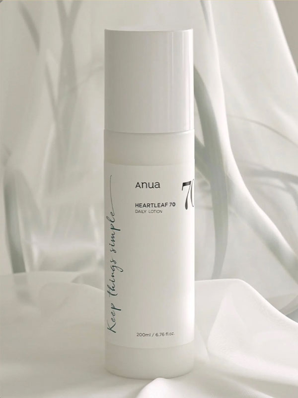 Anua Heartleaf 70% Lotion - Daily Hydrating Korean Moisturizer 200ml