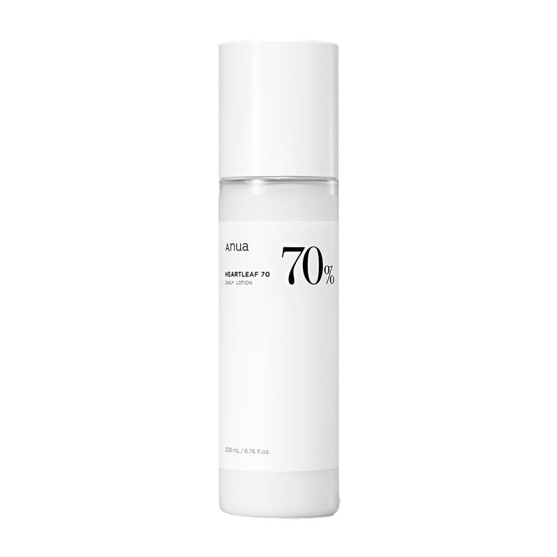 Anua Heartleaf 70% Lotion - Daily Hydrating Korean Moisturizer 200ml