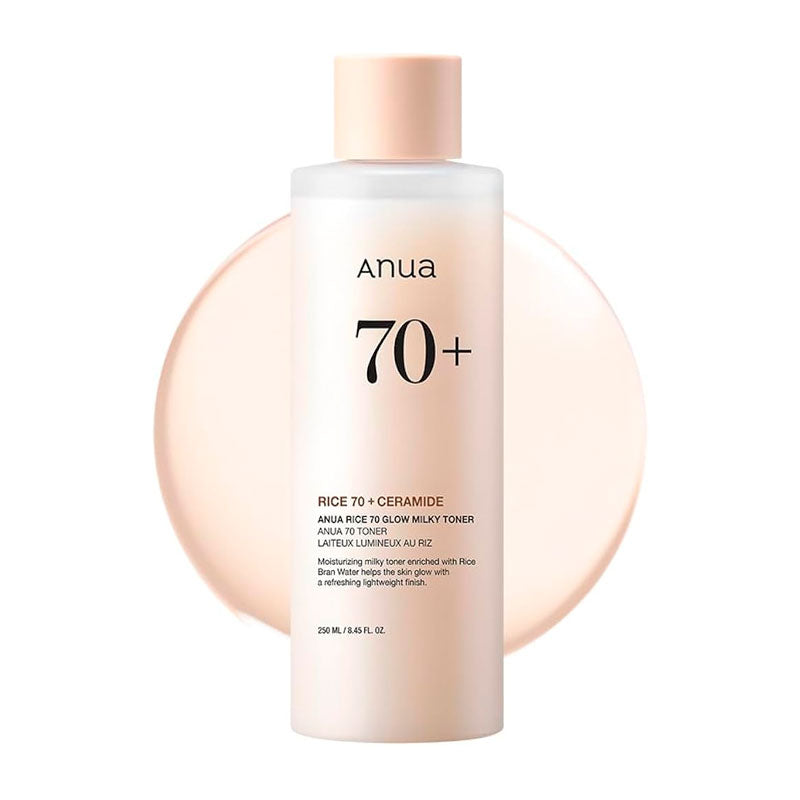Anua Rice 70 Toner - Glow Milky Hydrating Korean Toner 250ml