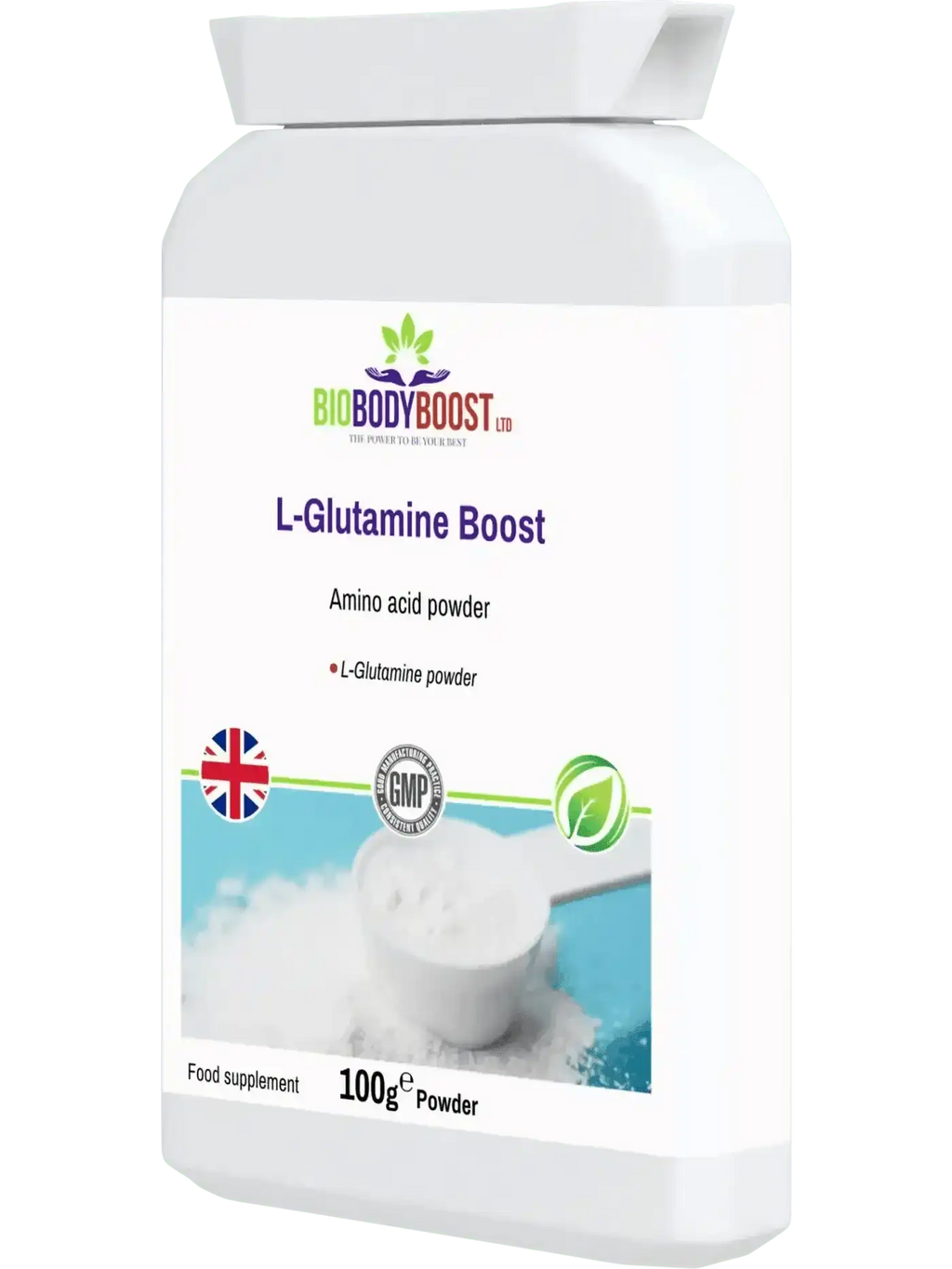L-Glutamine Powder - 100% Pure Vegan Amino Acid Recovery 100g