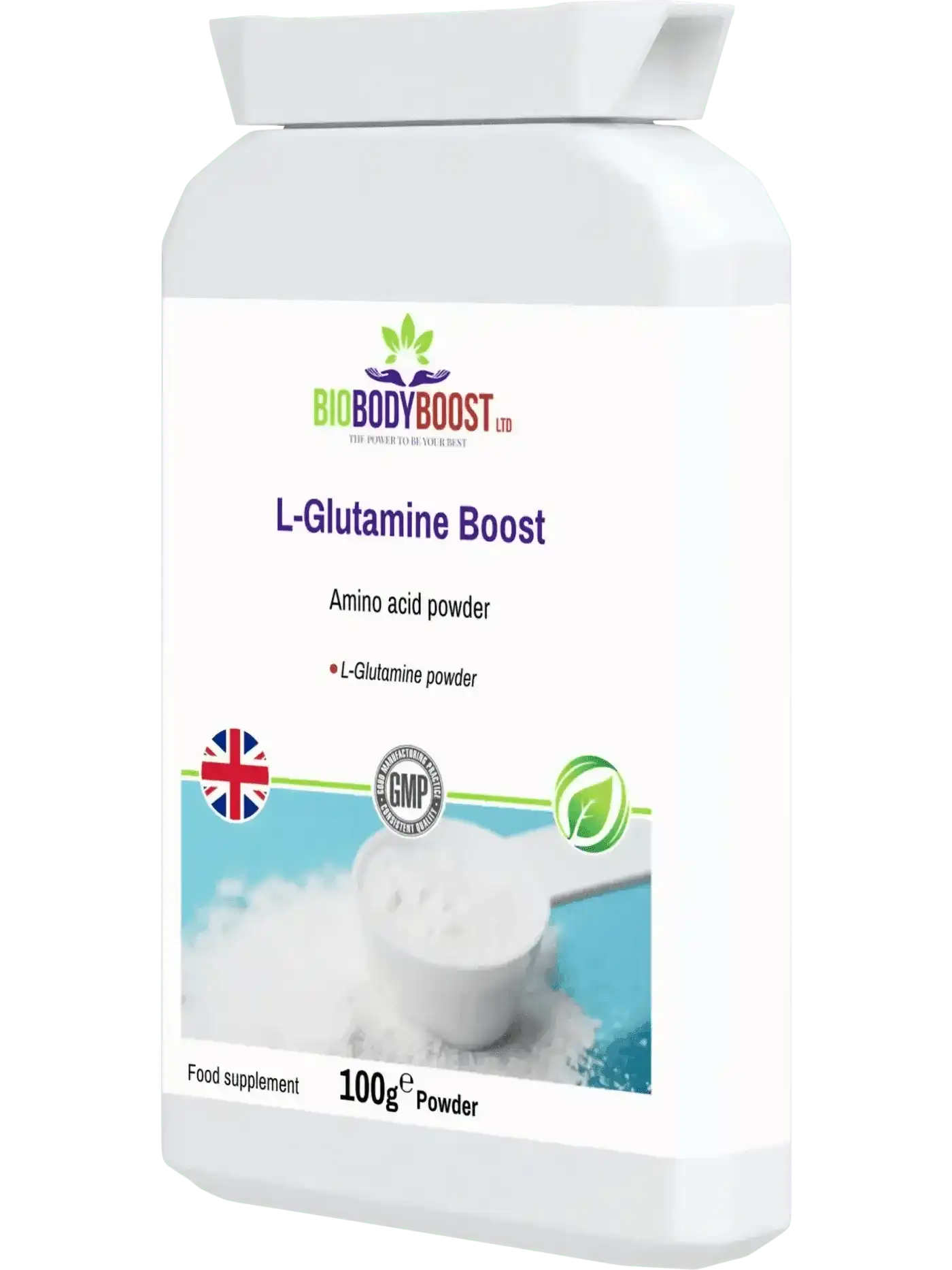 L-Glutamine Powder - 100% Pure Vegan Amino Acid Recovery 100g