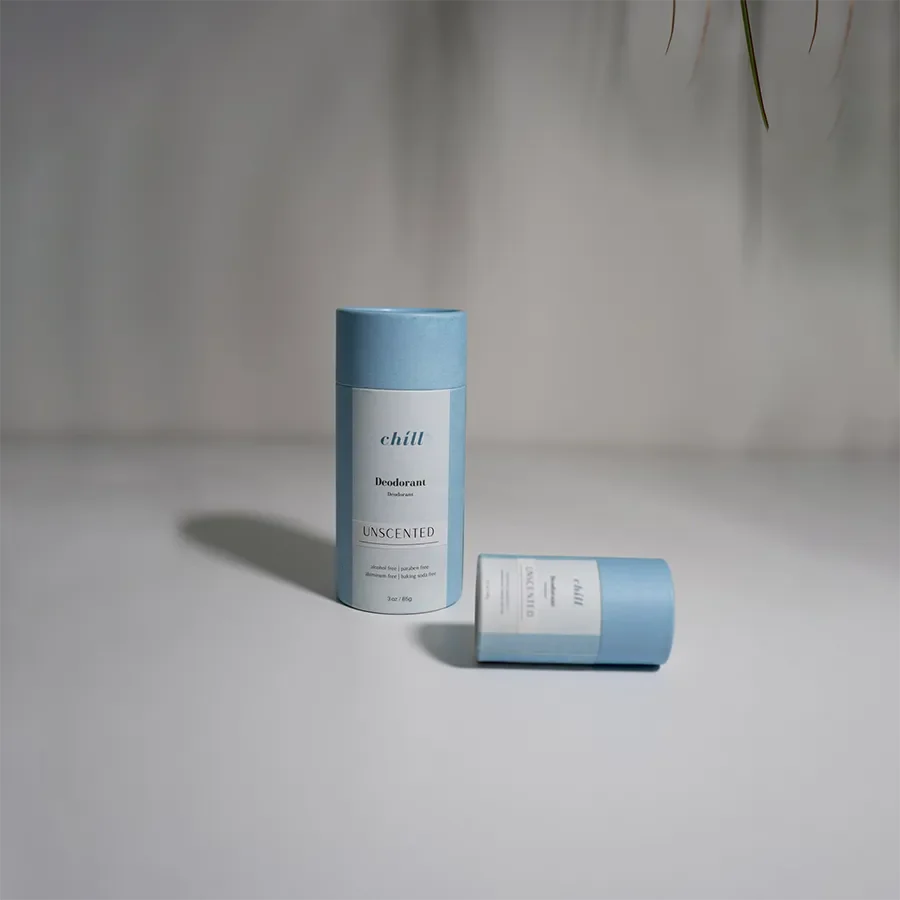 Natural Deodorant Unscented - Vegan Aluminum-Free Stick 65g