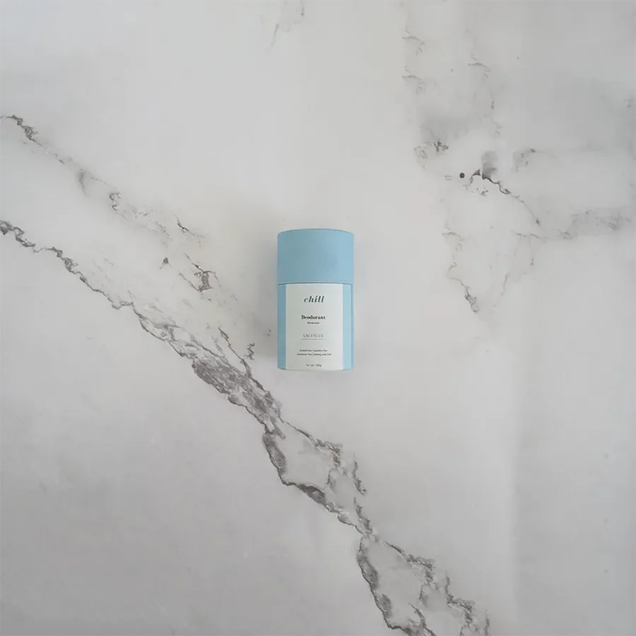 Natural Deodorant Unscented - Vegan Aluminum-Free Stick 65g