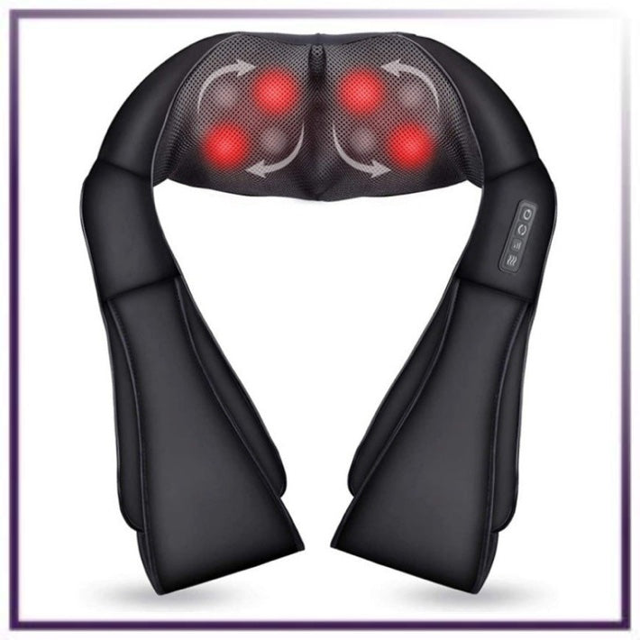 Neck and Shoulder Massager with Heat - Pain Relief Therapy