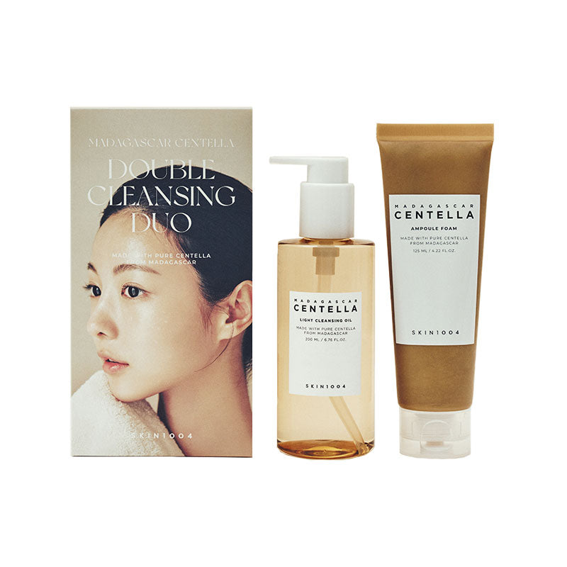 SKIN1004 Double Cleansing Duo - Oil & Foam Cleanser Korean Skincare
